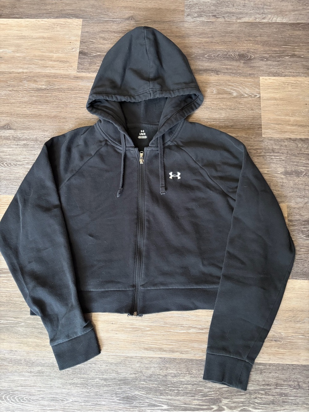 Under Armour Black Women's Full-Zip Hooded Sweatshirt